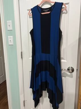Derek Lam IOC Athleta Handkerchief Hem Athleisure Dress Size M